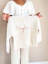 Load image into Gallery viewer, Knitted Scallop Cardigan with Buttons - Pick your Color - BEBIMINE LLC