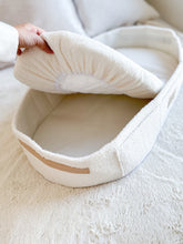 Load image into Gallery viewer, Baby Bassinet / Baby nest, portable Moses Diaper Changing Basket with Mattress , Waterproof Mattress Cover and Storage bag - BEBIMINE LLC