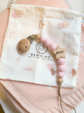 Load image into Gallery viewer, Personalized Pacifier Clip- Pick your Color - BEBIMINE LLC