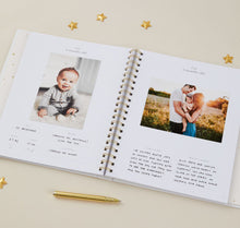Load image into Gallery viewer, My Baby Book - Pearl (Cloth Cover) - BEBIMINE LLC