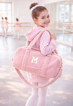Load image into Gallery viewer, Personalized Teddy Bouclé Duffel Bag- choose your Color - BEBIMINE LLC