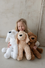 Load image into Gallery viewer, Personalized Plush Puppy – 50cm- Beige *Pre order - BEBIMINE LLC