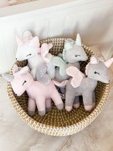 Load image into Gallery viewer, Medium Unicorn with Name -Pick your color - BEBIMINE LLC