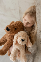 Load image into Gallery viewer, Personalized Plush Puppy – 50cm- Beige *Pre order - BEBIMINE LLC