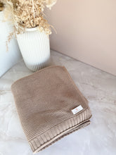 Load image into Gallery viewer, Knitted Classic Blanket Customizable- Pick your Color - BEBIMINE LLC