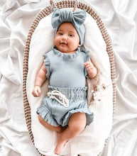 Load image into Gallery viewer, 2 piece ruffle set- pick your color