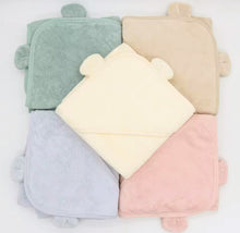 Load image into Gallery viewer, Super Soft 100% Organic Cotton Baby Towel 420 GSM - Pick your color - BEBIMINE LLC