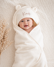 Load image into Gallery viewer, Super Soft 100% Organic Cotton Baby Towel - Blue