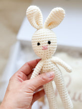 Load image into Gallery viewer, 3 pcs Giftbox (Knitted Romper, Brush Crochet Bunny) Embroidery included - BEBIMINE LLC