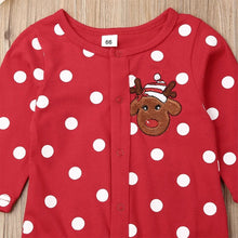 Load image into Gallery viewer, Baby Christmas Romper Long Sleeve, One-Piece - BEBIMINE LLC