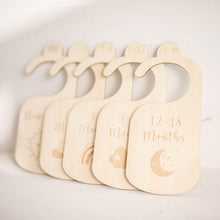 Load image into Gallery viewer, Baby Closet Dividers, Wooden Clothes Organizers - Pick your Style - BEBIMINE LLC