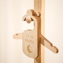 Load image into Gallery viewer, Baby Closet Dividers, Wooden Clothes Organizers - Pick your Style - BEBIMINE LLC
