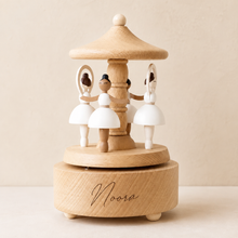 Load image into Gallery viewer, Personalised Musical Carousel Ballerina (Pre-Order) - BEBIMINE LLC