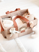 Load image into Gallery viewer, Nappy Caddy Organiser / Diaper Bag- pick your color - BEBIMINE LLC