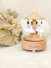 Load image into Gallery viewer, Magical Music Carousel- Dancer, Ballerina (with Name) - BEBIMINE LLC