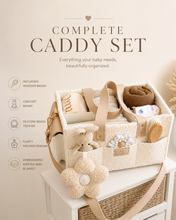Load image into Gallery viewer, Diaper Caddy full Set (white Caddy)