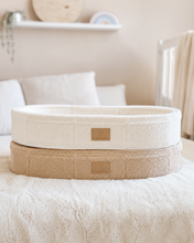 Load image into Gallery viewer, Baby Bassinet / Baby nest, portable Moses Diaper Changing Basket with Mattress , Waterproof Mattress Cover and Storage bag- white