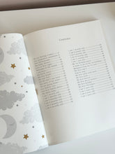 Load image into Gallery viewer, Personalised Baby Memory Book & Journal with Name – Linen Keepsake
