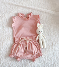 Load image into Gallery viewer, 2 piece ruffle set- pick your color