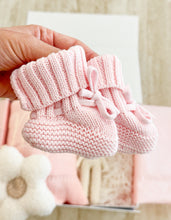Load image into Gallery viewer, Knitted Baby Boots- pick your color - BEBIMINE LLC