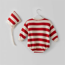 Load image into Gallery viewer, Christmas Baby Santa Clause Long Sleeve Romper with Hat - Pick your Style - BEBIMINE LLC