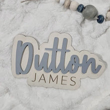 Load image into Gallery viewer, Customized Name Sign- pick your Color