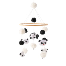 Load image into Gallery viewer, Wooden Mobile, Crib hanging Decor ,Bed Bell- Choose your Style - BEBIMINE LLC