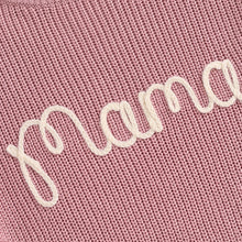 Load image into Gallery viewer, Family Matching Sweaters Mommy and Me Letter Embroidery- Pick your Color
