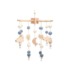 Load image into Gallery viewer, Wooden Mobile, Crib hanging Decor ,Bed Bell- Choose your Style - BEBIMINE LLC