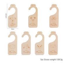 Load image into Gallery viewer, Baby Closet Dividers, Wooden Clothes Organizers - Pick your Style - BEBIMINE LLC