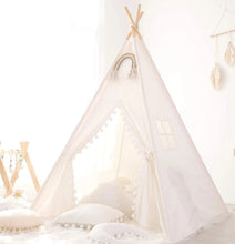 Load image into Gallery viewer, 1.6m/1.3m Kid Tent Indoor Play House / Teepee style - BEBIMINE LLC