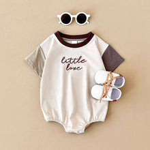 Load image into Gallery viewer, Little Love Short Sleeve Summer Romper- Pick your Color
