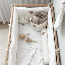 Load image into Gallery viewer, Personalized, Embroidered Storage Basket, Bear Design- Pick your Size - BEBIMINE LLC