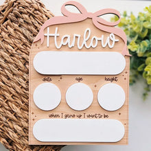 Load image into Gallery viewer, Custom Name Bow First Day of School Sign Personalized