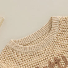 Load image into Gallery viewer, Knitted Sweater "Little Brother" embroidery  - Pick your Color - BEBIMINE LLC
