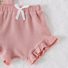 Load image into Gallery viewer, 3PCS  Flower Set with Romper, Pants and Headband