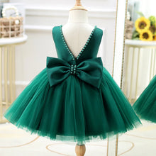Load image into Gallery viewer, Tulle Dress with Beads and Bow- Pick your Color