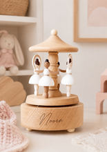 Load image into Gallery viewer, Available now!!!Magical Music Carousel- Dancer, Ballerina (with Name) - BEBIMINE LLC