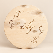 Load image into Gallery viewer, Personalised Extra-Large Wooden Nursery Name Sign – 50 cm