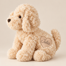 Load image into Gallery viewer, Personalised Plush Puppy – 50 cm - Beige