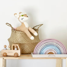 Load image into Gallery viewer, Wooden Rainbow Stacker -Customizable - BEBIMINE LLC