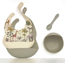 Load image into Gallery viewer, Silicone Feeding Set 4 pc - BEBIMINE LLC