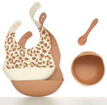 Load image into Gallery viewer, Silicone Feeding Set 4 pc - BEBIMINE LLC