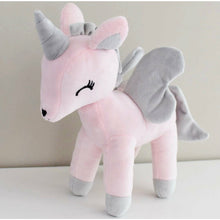 Load image into Gallery viewer, Medium Unicorn Blush/Grey - Customizable - BEBIMINE LLC