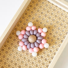 Load image into Gallery viewer, Silicone Star Teether- Pink, Ice, Purple- Customizable - BEBIMINE LLC