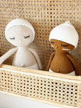 Load image into Gallery viewer, Crochet Baby doll - Beige - BEBIMINE LLC