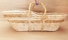 Load image into Gallery viewer, Wicker Basket for Dolls- Moses basket - BEBIMINE LLC