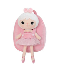 Load image into Gallery viewer, Backpack with Removable Plush doll - Ballet Girl with name - BEBIMINE LLC