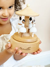 Load image into Gallery viewer, Magical Music Carousel- Dancer, Ballerina (with Name) - BEBIMINE LLC