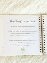 Load image into Gallery viewer, Animal-Themed Baby Memory Book – Cream with Gold Embossing
